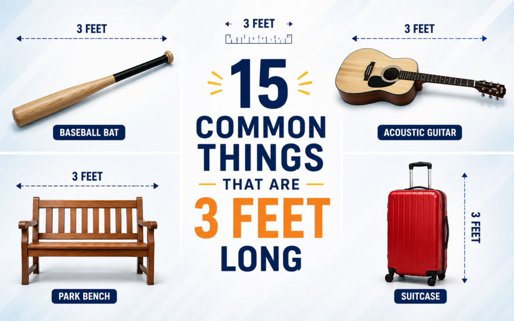 how long is 3 feet?