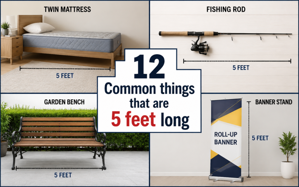 how long is 5 feet?