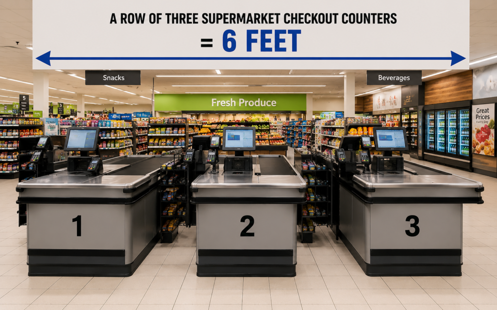 how long is 6 feet?