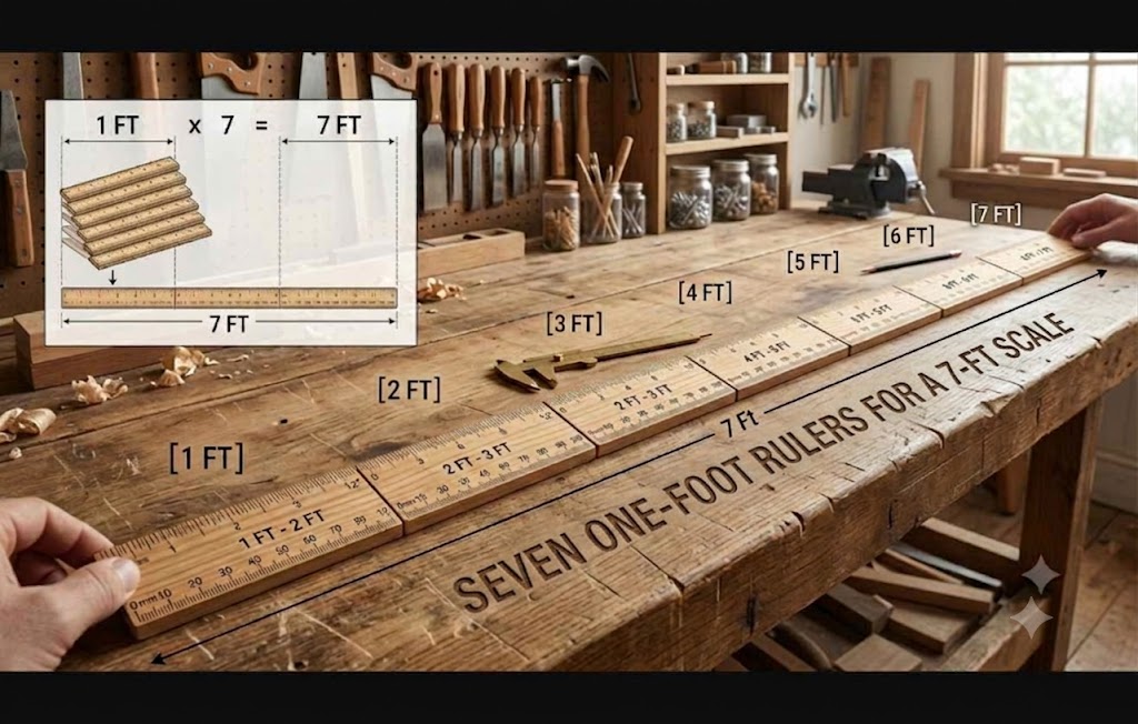 how long is 7 feet?