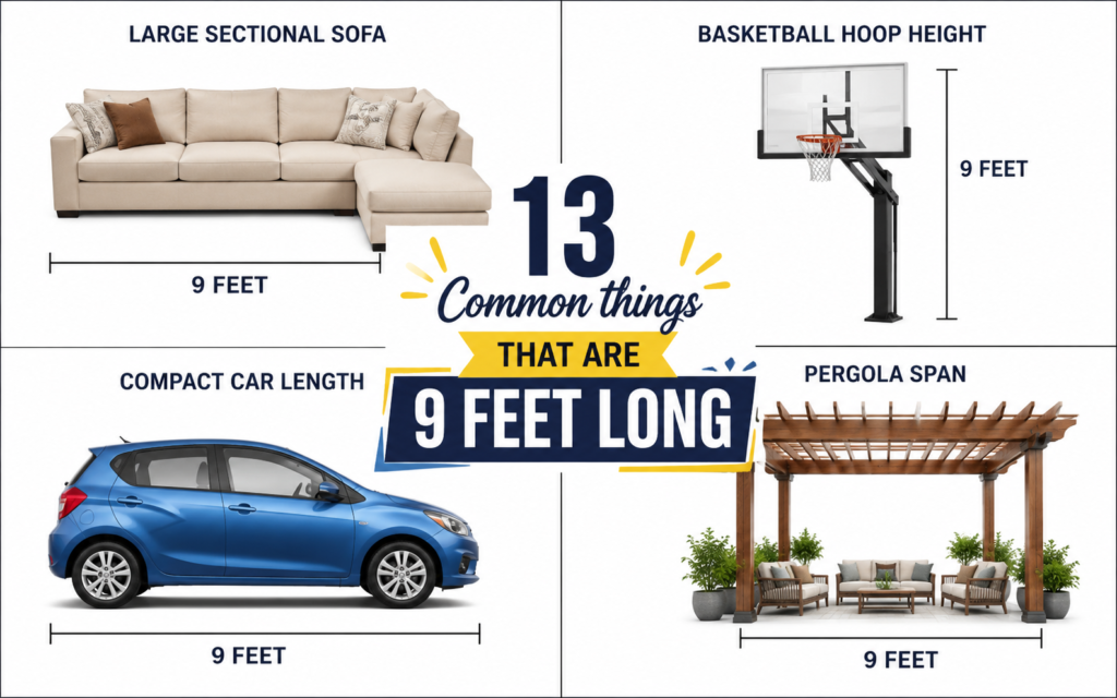 how long is 9 feet?