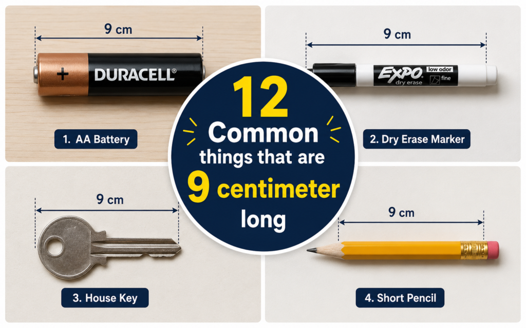 how long is 9 cm?