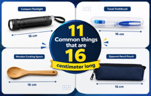 how long is 16 cm?
