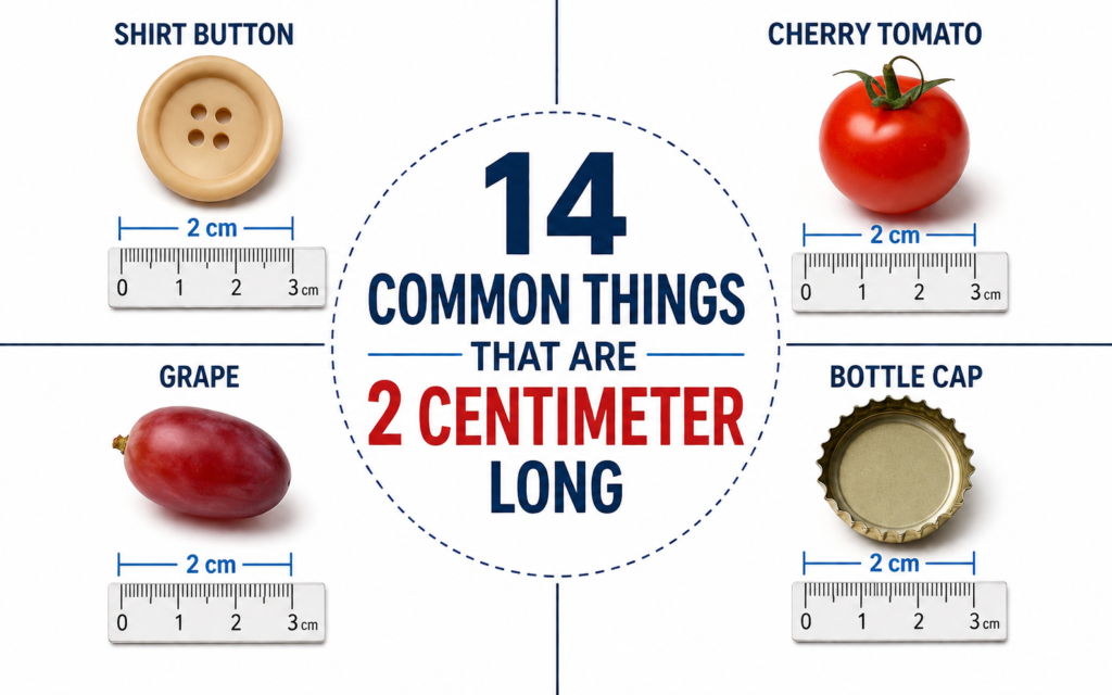 how long is 2 centimeter?