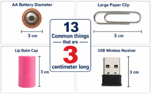 how long is 3 cm?