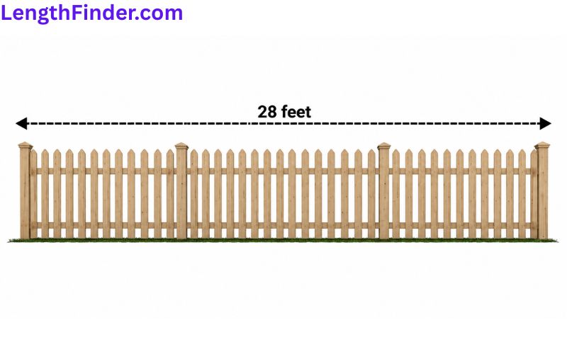 how long is 28 feet?