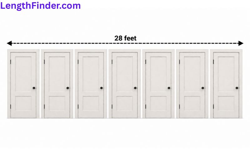 how long is 28 feet?