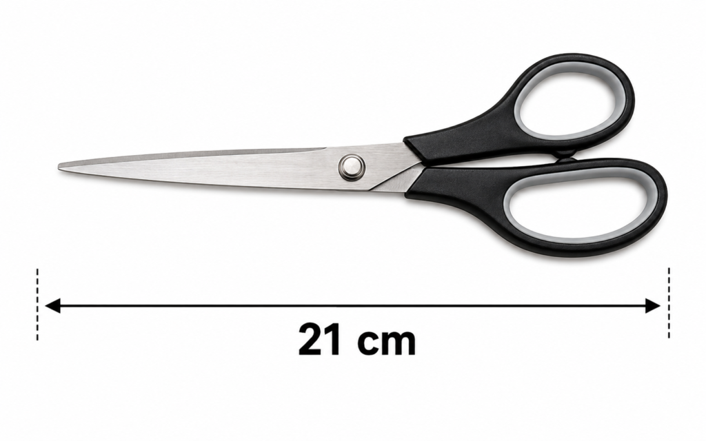 how long is 21 cm?