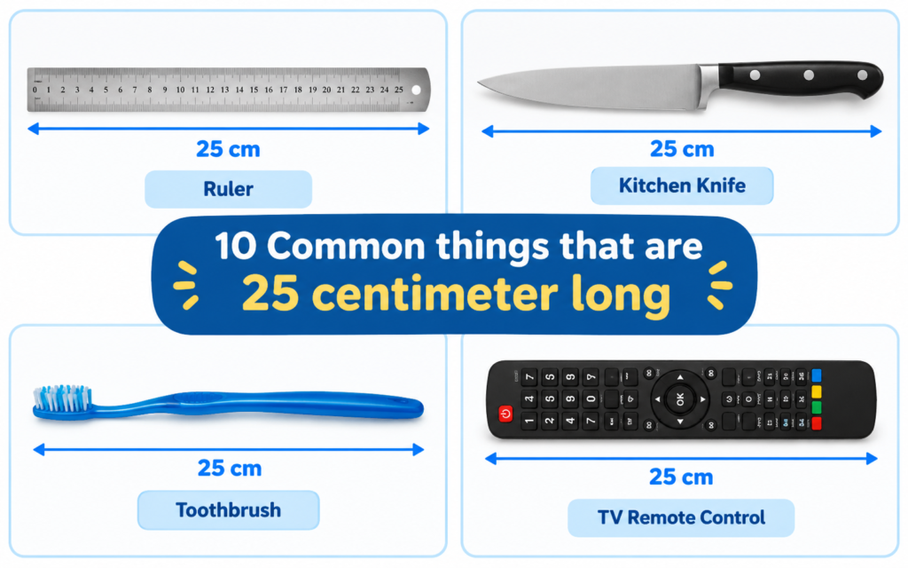 how long is 25 cm?