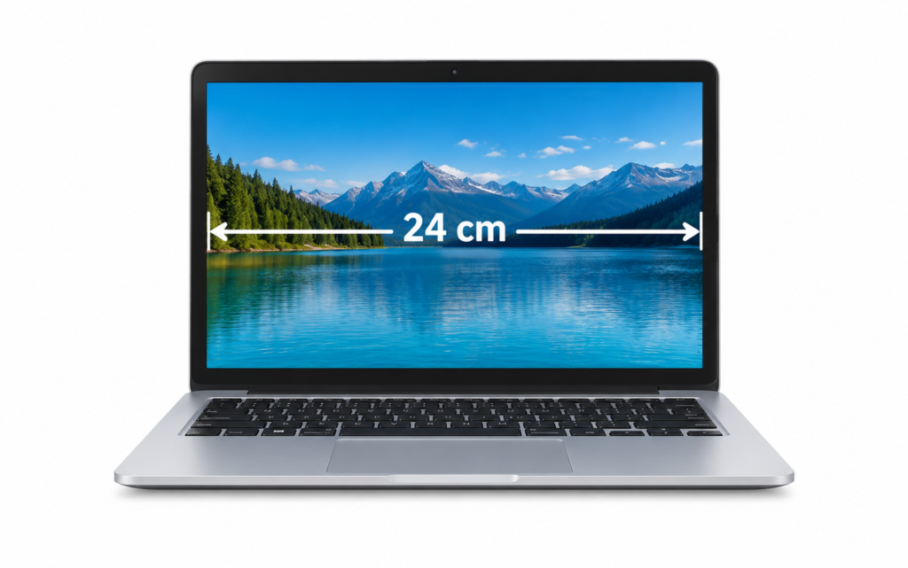 how long is 24 cm?
