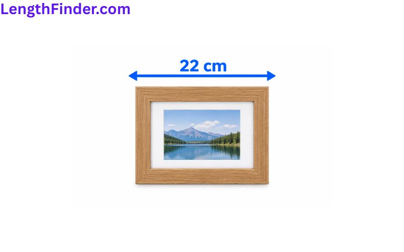 how long is 22 cm?